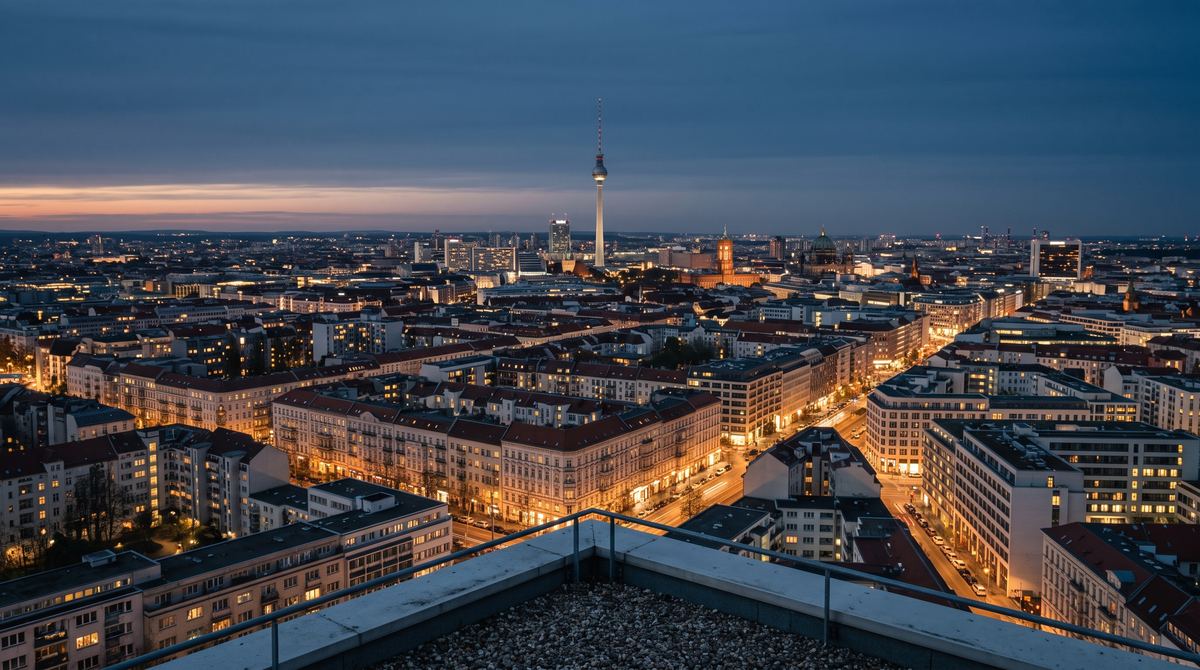 Berlin zur blauen Stunde