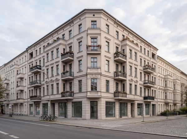 Berliner Wohn- und Geschäftshaus – Bewertungsobjekt für ein Verkehrswertgutachten